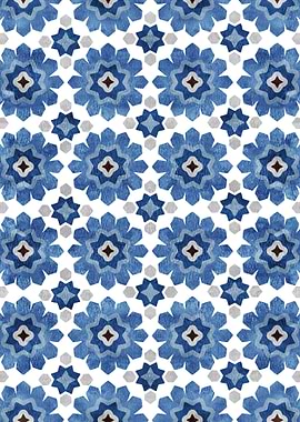 Moroccan Floral Tile 21
