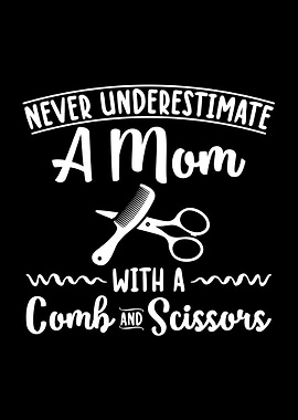 Comb Scissors Mom Gift