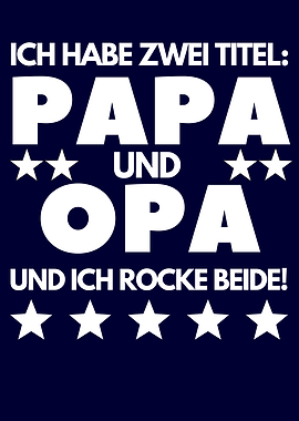 Two Titles Papa and Opa