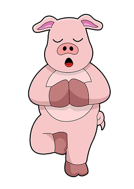 Pig Yoga Sports