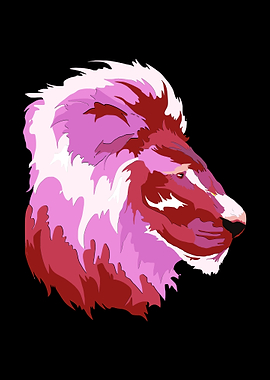 Lesbian Cool Lion Colors