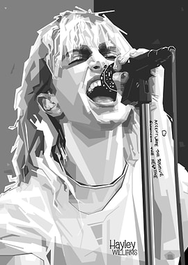 Hayley Williams Monochrome