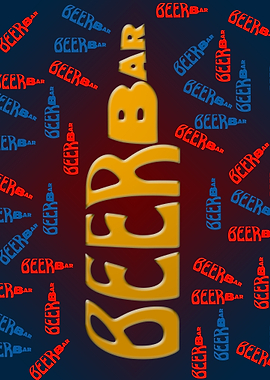 Typographic Beer Bottles