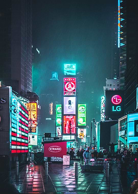 Timesquare City night