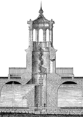 Sketch Of Tower