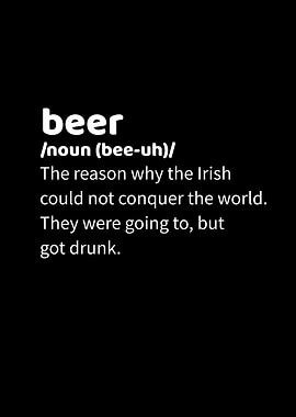 Beer Dictionary Irish