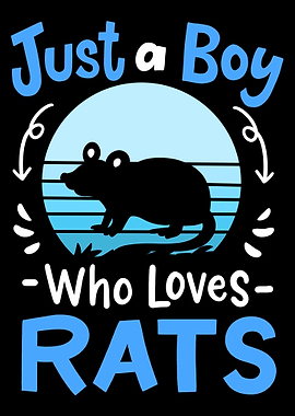 Rats Rat Lover Retro