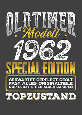 Classic car modell 1962