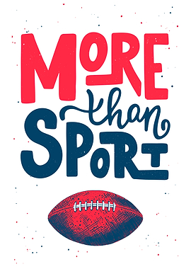 Sports Football Quote Art
