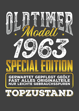 Classic car modell 1963