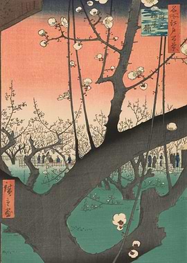 Plum Garden Kameido 1850s