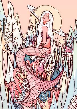 Mermaid from other world