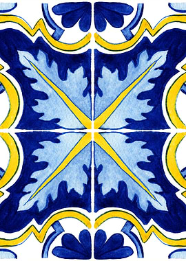 Portuguese Tile Pattern 02