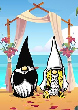 Garden Gnome wedding