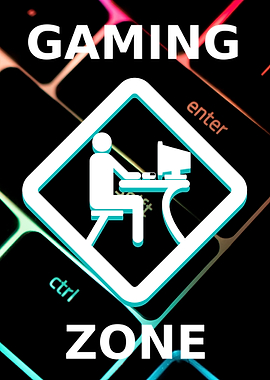 Gaming Zone Sign