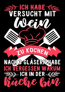 Toller Hobbykoch Spruch