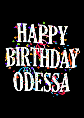 Happy Birthday Odessa
