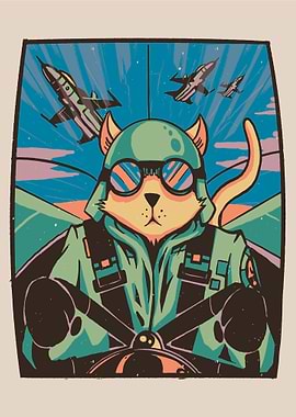 CUTE CAT PILOT FLIGHT