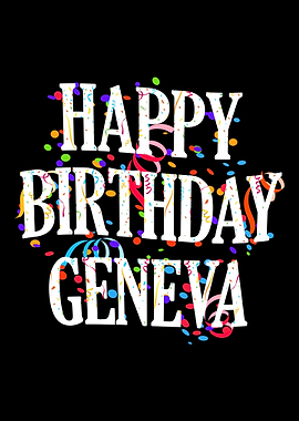 Happy Birthday Geneva