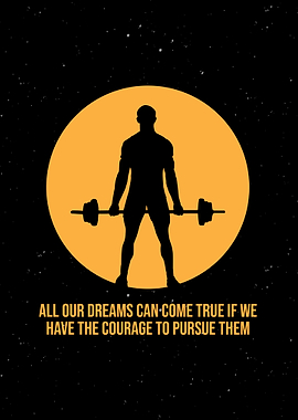 Weightlifting Wall Decor