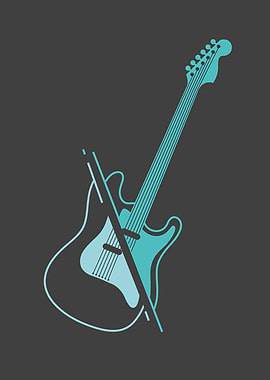 Blues Guitar And Amp