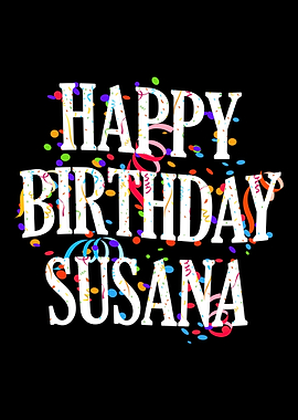 Happy Birthday Susana