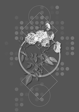 Vintage Ternaux Rose Bloom