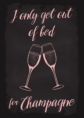 Champagne Prosecco Bed