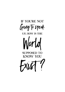 Inspirational Quote Poster