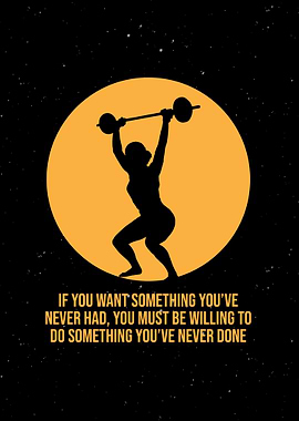 Weightlifting Wall Decor