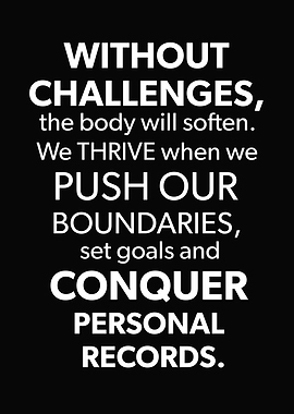 Push Boundaries CONQUER