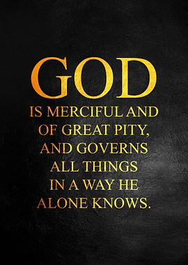 God Is Merciful