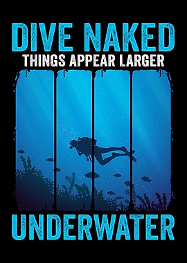 Dive Naked Funny Divers