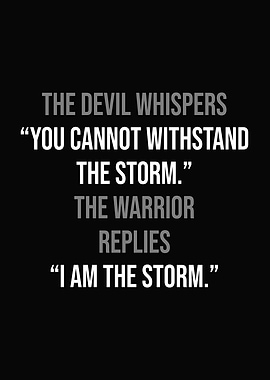 I AM The Storm