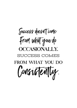 Success Quotes Wall Poster