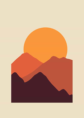 minimalist landscape