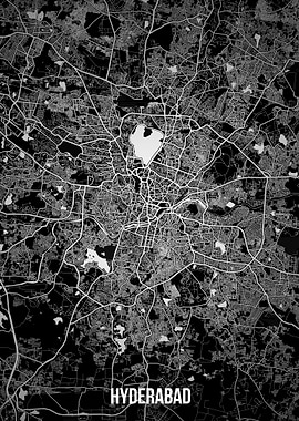 Hyderabad dark map