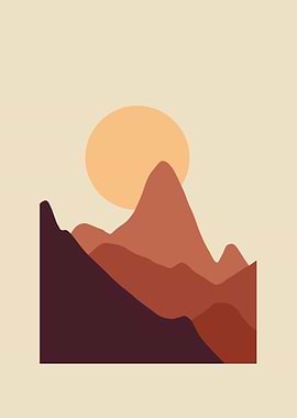 Minimalist Landscape Art