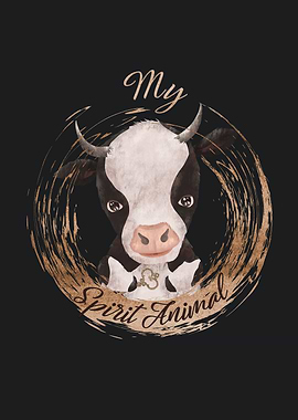 Spirit Animal Cow