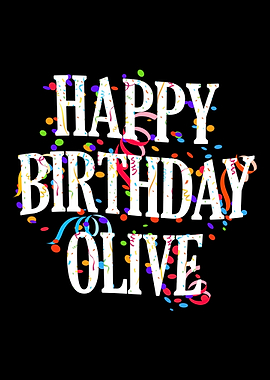 Happy Birthday Olive