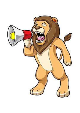 Lion Roaring Microphone