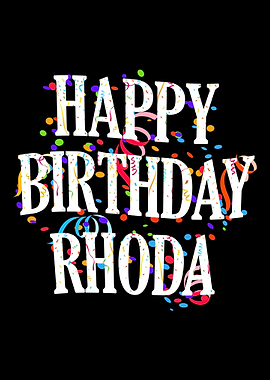Happy Birthday Rhoda