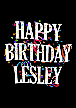Happy Birthday Lesley