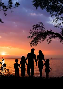 Silhouette Family