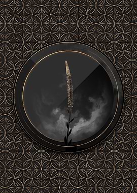 Gold Shadowy Blazing Star