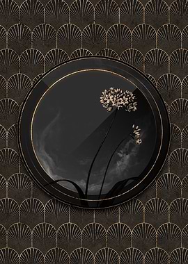 Black and Gold Spring Iris