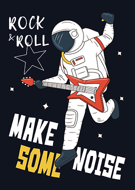 RocknRoll Astronaut Space