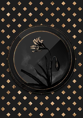 Shadowy Amaryllis Floral