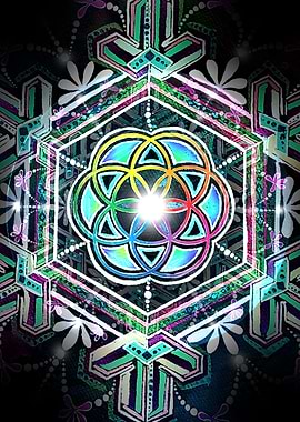 Seed of Life Gratitude Man