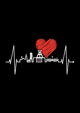 Bochum Skyline Herzschlag